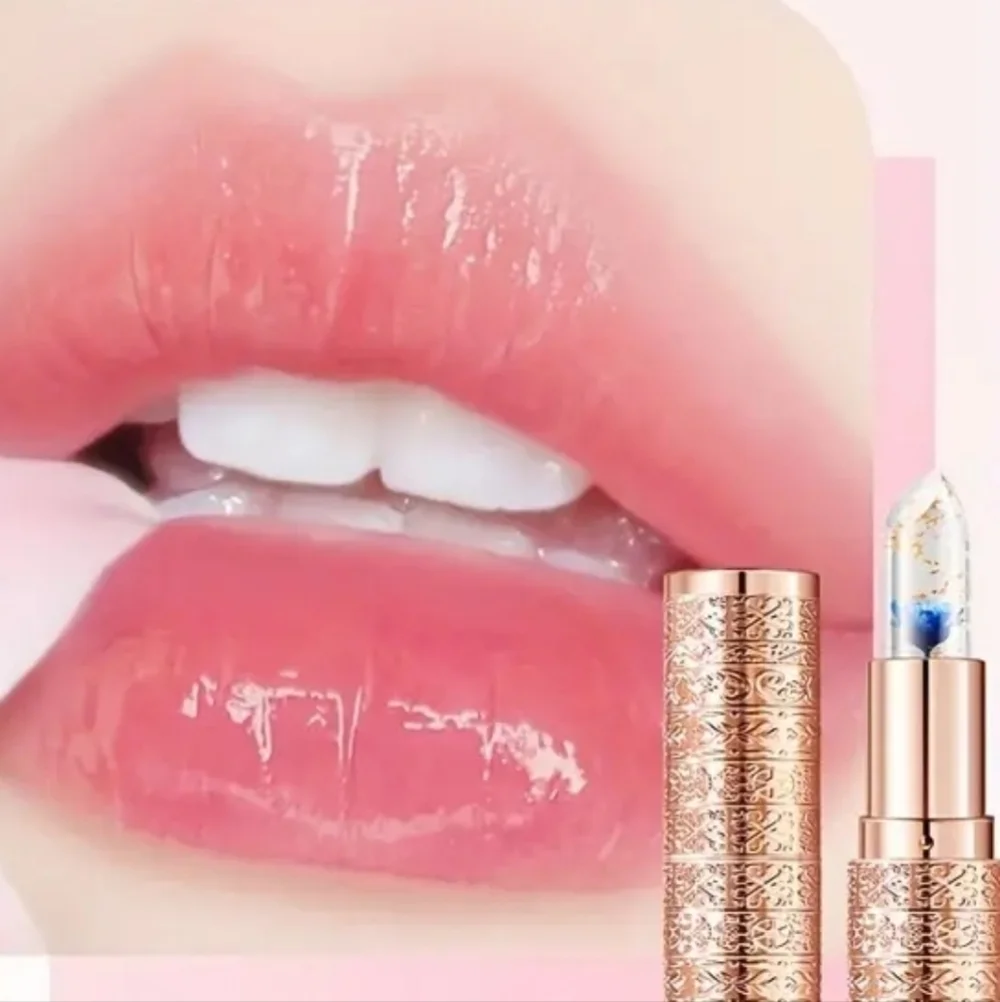 Color Changing Floral Jelly Temperature Activated Lipbalm Lipstick NWT